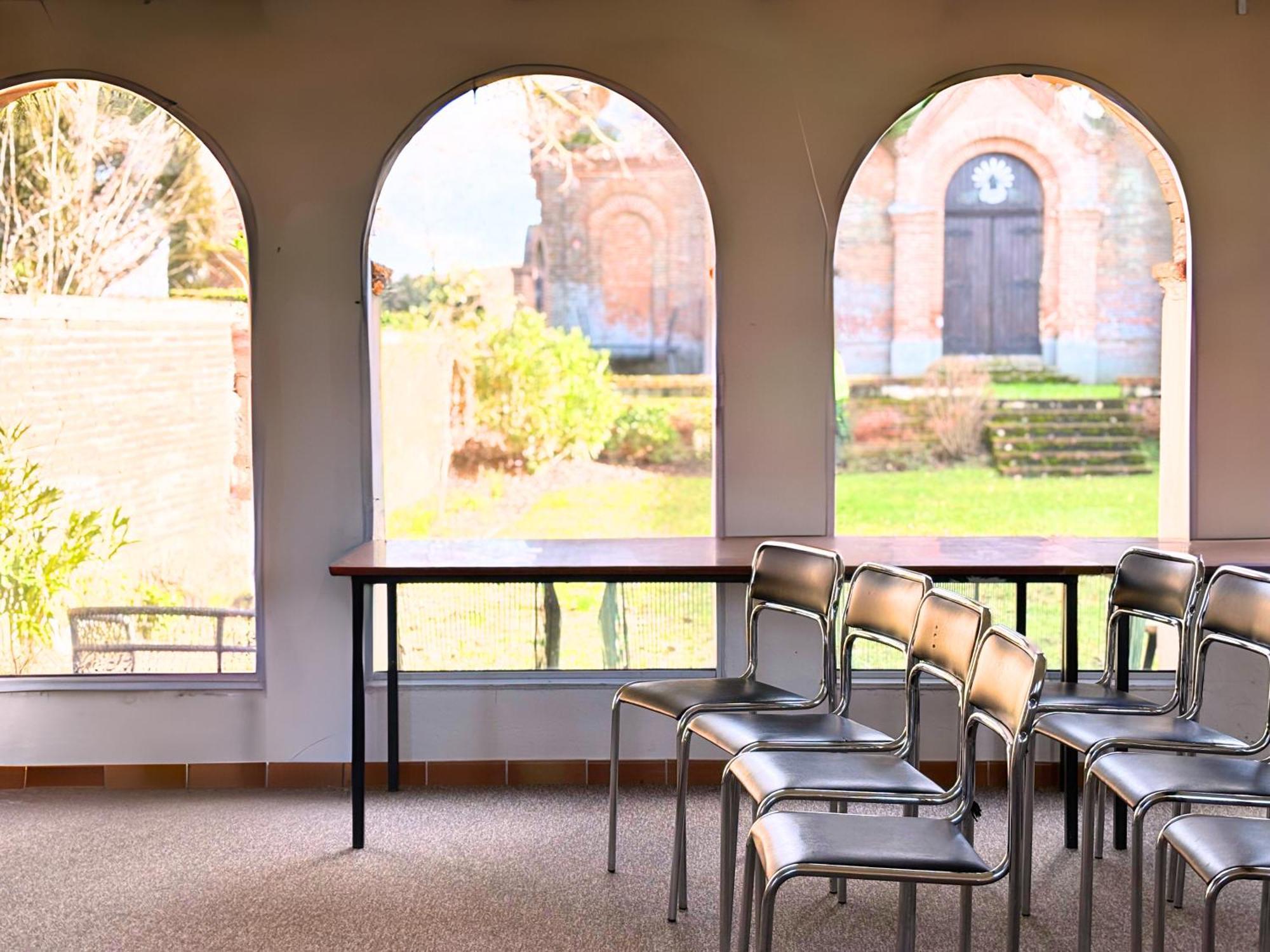 Hotellerie De L'Abbaye Bellegarde-Sainte-Marie Esterno foto